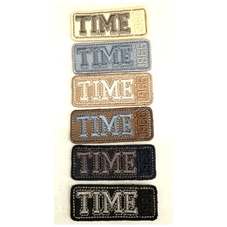 Θερμοκολλητική στάμπα TIME 1966