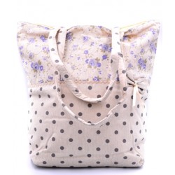 Τσάντα καλάθι πλεξίματος