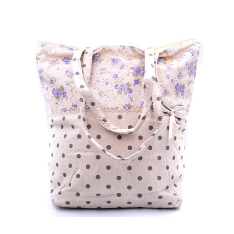 Τσάντα καλάθι πλεξίματος