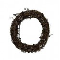 Ξύλινο στεφάνι από κλαδί-30εκ.
