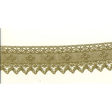 Τρέσα χρυσή 50717-Μ