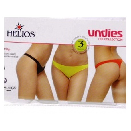 HELIOS Σλίπ στρίνγκ οικονομική συσκευασία (3τμχ)