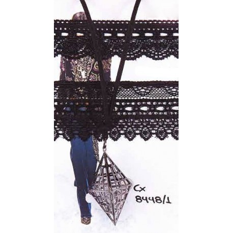 Κολιέ πυραμίδα με πέτρες(cx8448/1)