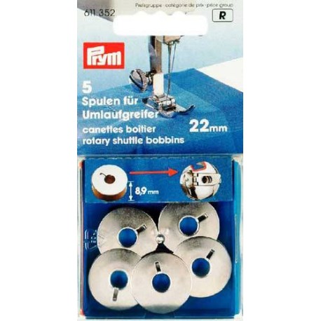 Μασουρίστρες μεταλλικές 22,00mm PRYM