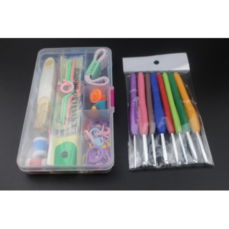 Σετ τσιγκελάκια με θήκη πλαστική