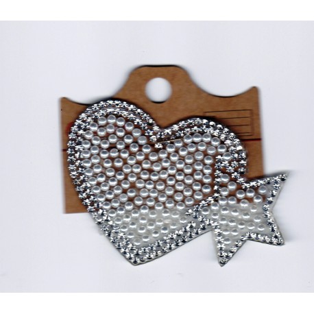 Στάμπα αστέρι-καρδιά