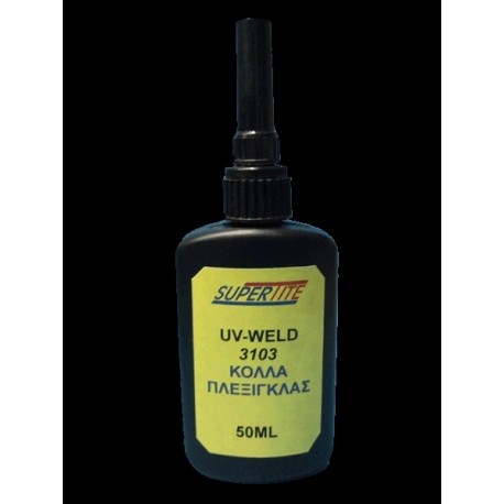 SUPERTITE UV-3103 Κόλλα Πλέξιγκλας 50ml