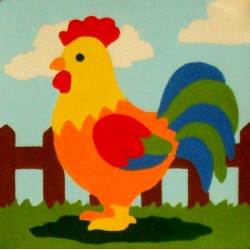 Καδράκι κοκκοράκι