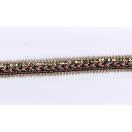 Τρέσα πολύχρωμη πλεξούδα (115100)